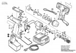 Bosch 0 601 939 520 Gdr 110 Cordless Percus Screwdriv 12 V / Eu Spare Parts